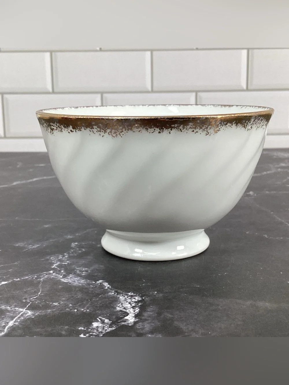 Vintage Collectible Kentucky Souvenir With Gold Trim Tea Cup And Saucer